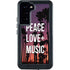 Peace Love And Music Galaxy S23 Plus Waterproof Case