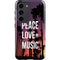 Peace Love And Music Galaxy S23 Pro Case