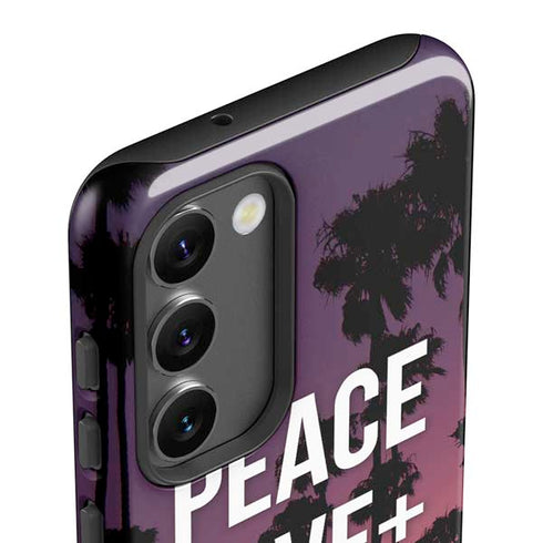 Peace Love And Music Galaxy S23 Pro Case