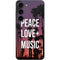 Peace Love And Music Galaxy S23 Skin