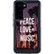 Peace Love And Music Galaxy S23 Waterproof Case