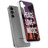 Peace Love And Music Galaxy S24 Plus Clear Case
