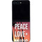 Peace Love And Music Galaxy Z Flip5 5G Skin