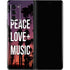 Peace Love And Music Galaxy Z Fold2 5G Skin