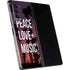 Peace Love And Music Galaxy Z Fold2 5G Skin