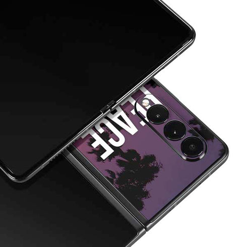 Peace Love And Music Galaxy Z Fold3 5G Skin