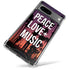 Peace Love And Music Google Pixel 8 Clear Case