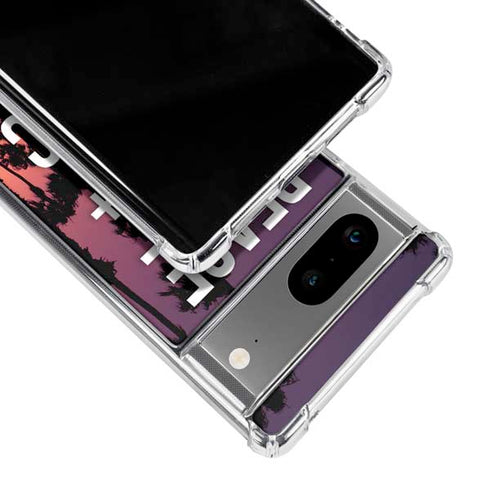 Peace Love And Music Google Pixel 8 Clear Case