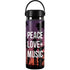 Peace Love And Music Hydro Flask 20oz Wide Mouth Skin