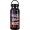 Peace Love And Music Hydro Flask 32oz Wide Mouth Skin