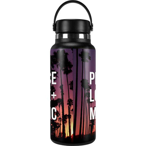 Peace Love And Music Hydro Flask 32oz Wide Mouth Skin