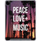 Peace Love And Music iPad Pro 12.9in (2020) Clear Case