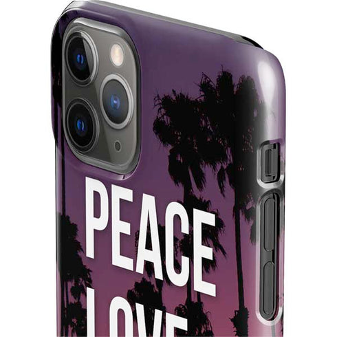 Peace Love And Music iPhone 11 Pro Lite Case