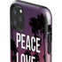 Peace Love And Music iPhone 11 Pro Max Impact Case
