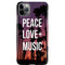 Peace Love And Music iPhone 11 Pro Max Lite Case