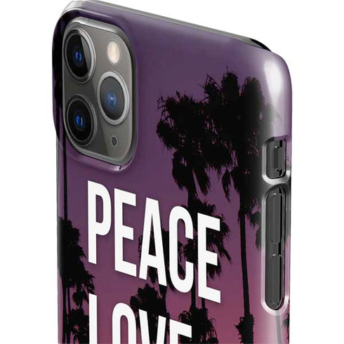 Peace Love And Music iPhone 11 Pro Max Lite Case