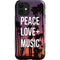 Peace Love And Music iPhone 12 Impact Case