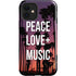 Peace Love And Music iPhone 12 Impact Case