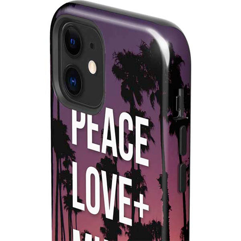 Peace Love And Music iPhone 12 Impact Case