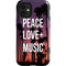 Peace Love And Music iPhone 12 Mini Impact Case