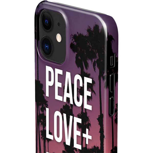 Peace Love And Music iPhone 12 Mini Lite Case