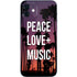 Peace Love And Music iPhone 12 Mini Skin