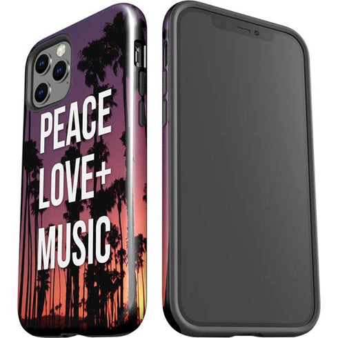 Peace Love And Music iPhone 12 Pro Max Impact Case