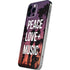 Peace Love And Music iPhone 12 Pro Max Skin