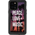 Peace Love And Music iPhone 12 Pro Max Waterproof Case