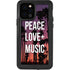 Peace Love And Music iPhone 12 Pro Waterproof Case