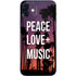 Peace Love And Music iPhone 12 Skin