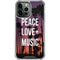 Peace Love And Music iPhone 13 Pro Max Clear Case