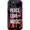 Peace Love And Music iPhone 13 Pro Max Impact Case