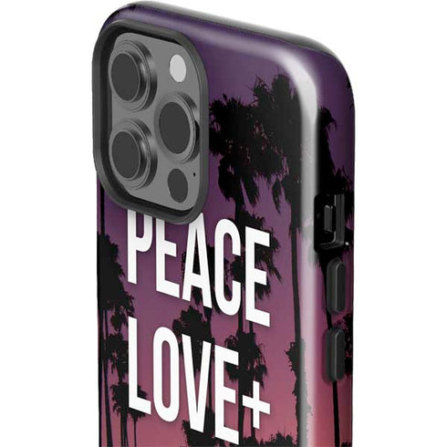 Peace Love And Music iPhone 13 Pro Max Impact Case