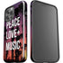 Peace Love And Music iPhone 13 Pro Max Impact Case