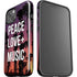 Peace Love And Music iPhone 15 Impact Case