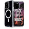 Peace Love And Music iPhone 14 Pro MagSafe Case