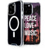 Peace Love And Music iPhone 14 Pro MagSafe Case