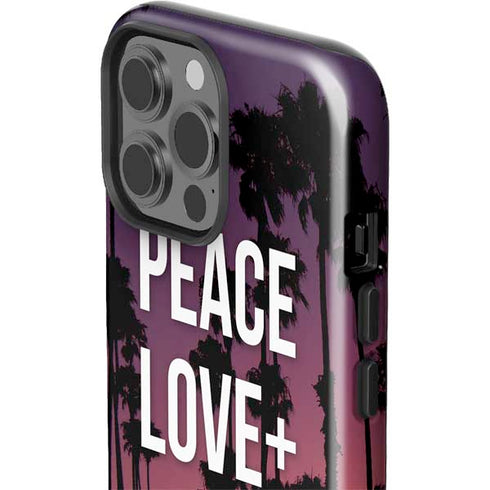 Peace Love And Music iPhone 14 Pro Max Impact Case
