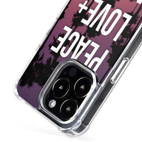 Peace Love And Music iPhone 15 Pro Max MagSafe Case