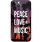 Peace Love And Music iPhone 14 Pro Max Skin