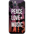 Peace Love And Music iPhone 14 Pro Max Skin