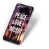 Peace Love And Music iPhone 7 Skin