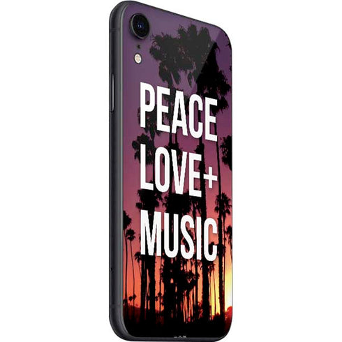 Peace Love And Music iPhone SE (2nd & 3rd Gen) Skin