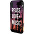 Peace Love And Music iPhone X Pro Case