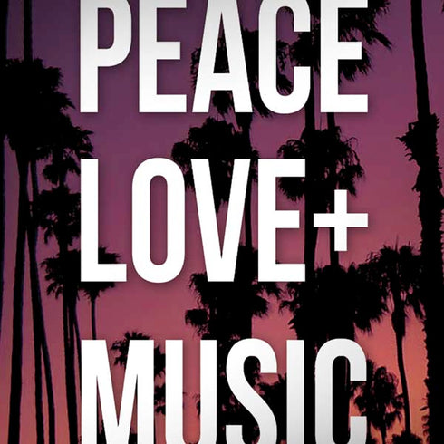Peace Love And Music iPhone X Pro Case