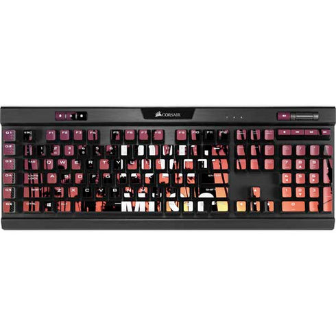 Peace Love And Music K95 RGB PLATINUM Mechanical Gaming Keyboard Skin