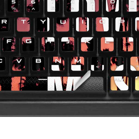 Peace Love And Music K95 RGB PLATINUM Mechanical Gaming Keyboard Skin