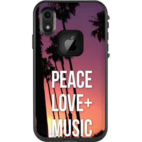 Peace Love And Music LifeProof Fre iPhone Skin