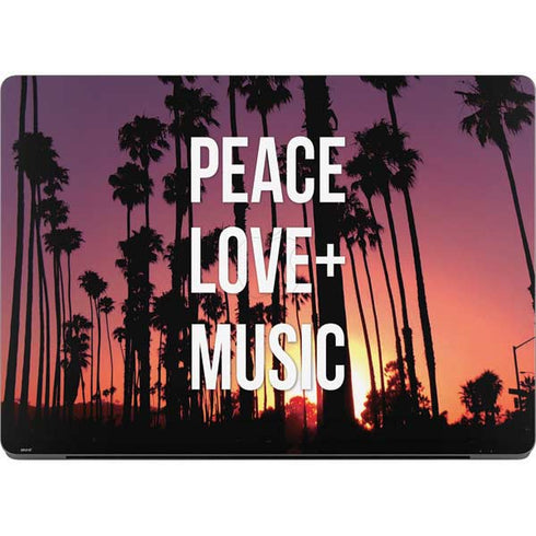 Peace Love And Music MacBook Pro 14in (2021-24) Skin